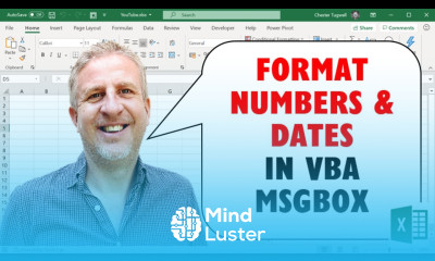 How to Format Numbers Dates in a VBA MsgBox