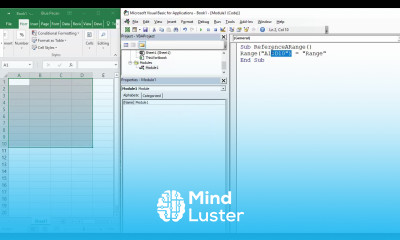 Learn Reference a Range or Multiple Ranges in Excel VBA - Mind Luster