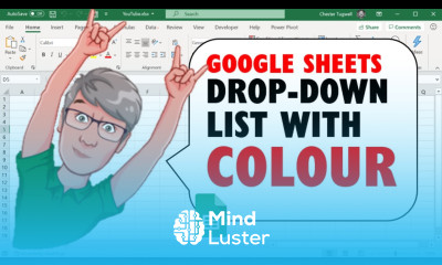 Add Colour to a Drop down List in Google Sheets Using Conditional Formatting