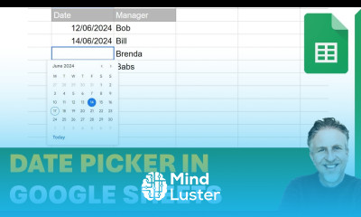 Google Sheets Calendar DATE PICKER A Quick Way of Entering Dates in Google Sheets