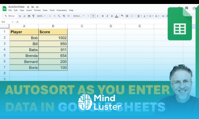 How to Automatically Sort Data in Google Sheets Sort as You Type