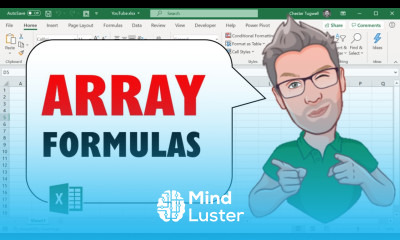 Excel How to Create Array Formulas