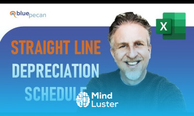 How to Create a Straight Line Depreciation Schedule in Excel Straight Line Depreciation Template