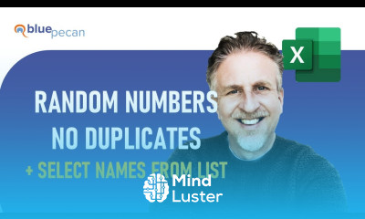 Unique Random Number Generator in Excel No Duplicates Randomly Select Names in Excel