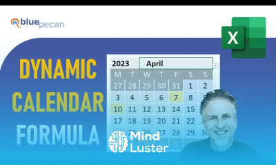 Create a Dynamic Monthly Calendar in Excel 365 or Online Dynamic Calendar Excel Formula