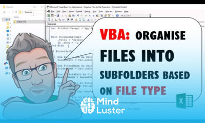 Excel VBA Organise Files into Subfolders based on File Type