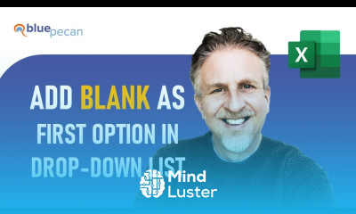 How to Add a Blank Item in a Drop Down List in Excel Add Blank as First Option
