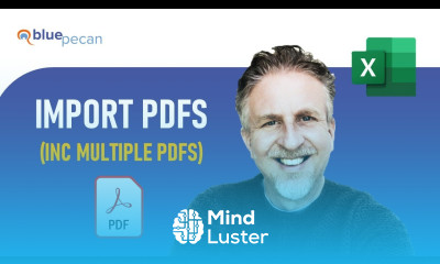 Convert PDF to Excel Convert Multi Page PDF to Excel Import Multiple PDFs Tables into Excel