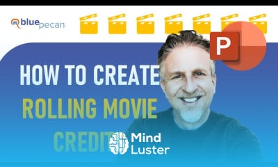 How to Create Rolling Movie Credits in PowerPoint Vertical Scrolling Text