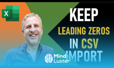 How to Keep Leading Zeros in Excel CSV Import