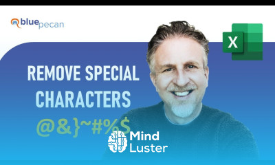 How to Remove Special Characters from Text Data in Excel