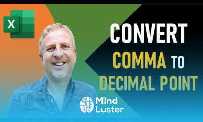 How to Convert Comma to Decimal Point Dot to Comma in Excel