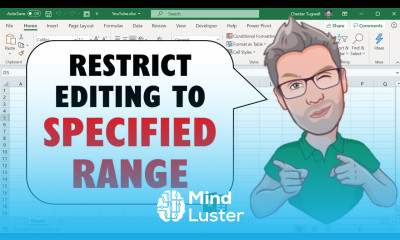 Restrict Editing to SPECIFIC CELLS Using the SCROLLAREA Worksheet Property in Excel