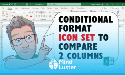 Excel Conditional Format Icon Set to Compare 2 Columns