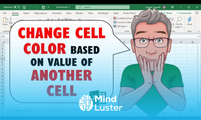 Excel Change CELL COLOR based on VALUE of ANOTHER CELL