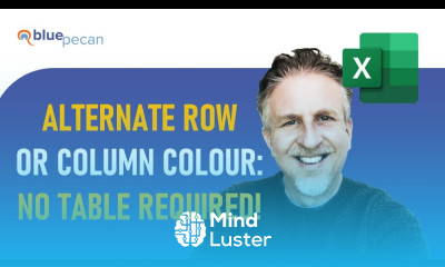 Excel Alternating Row and or Column Colour Without Using Table Banded Rows or Columns