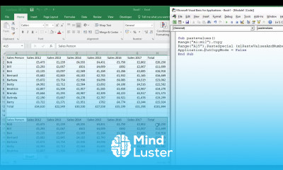 Excel VBA Macro to Paste Values Number Formatting But Not Formulas