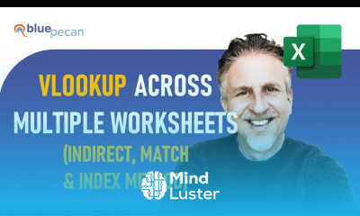 How to VLOOKUP Across Multiple Worksheets Using VLOOKUP INDIRECT MATCH INDEX