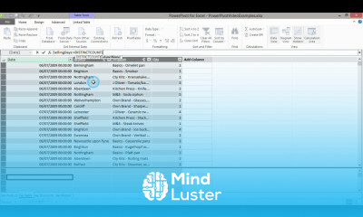 Using the DAX Function DISTINCTCOUNT