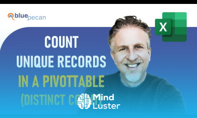 Excel PivotTable Count Unique Records Distinct Count in Excel PivotTable