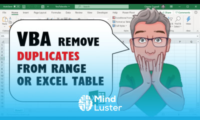 Excel VBA Code to Remove Duplicates from Range or Excel Table