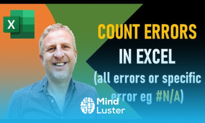 How to Count Cells with Errors in Excel Count Specific Error eg N A or Count All Errors