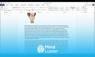 Hows Does the Anchor in MS Word Work