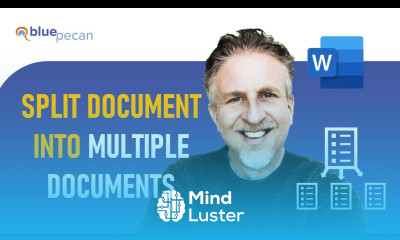 How to Split a Word Document into Multiple Documents