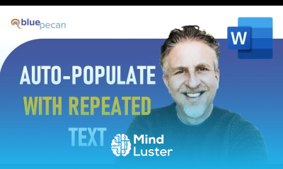 How to Auto Populate a Word Document with Repeated Text or Fields Where is the Repeat Field Button