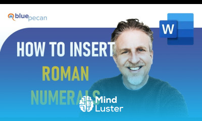 How to Insert Roman Numerals in a Word Document How to Display Page Numbers as Roman Numerals