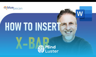 How to Type X Bar Symbol in a Microsoft Word Document X Bar Shortcut X Bar in Equation