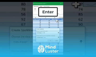 Master Excel Sparklines in 40 Seconds shorts exceltech exceltips microsoftlearn microsoft
