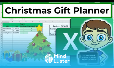 Make a Christmas Gift Planner in Excel