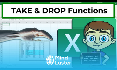 The Excel TAKE and DROP Functions