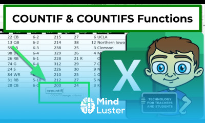 The Excel COUNTIF and COUNTIFS Functions