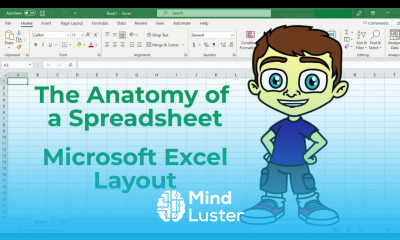 Learn Excel Basics The Anatomy of a Spreadsheet - Mind Luster