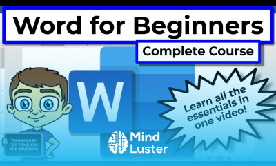 Microsoft Word for Beginners The Complete Course