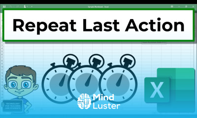 Excel Quick Tip Repeat Last Action