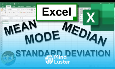 Calculate Mean Median Mode and Standard Deviation in Excel
