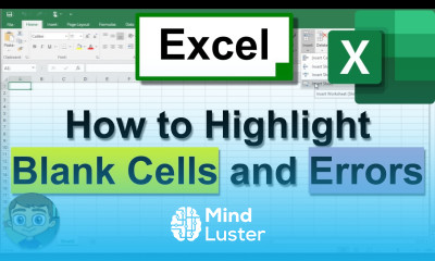 Automatically Highlight Blank Cells and Errors in Excel