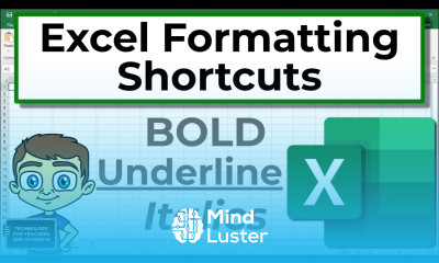 Excel Formatting Shortcuts