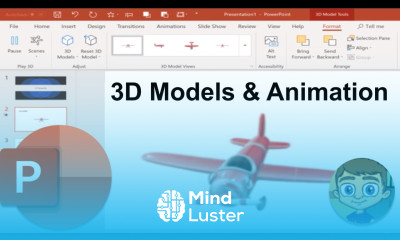 3D Models and 3D Animation in PowerPoint