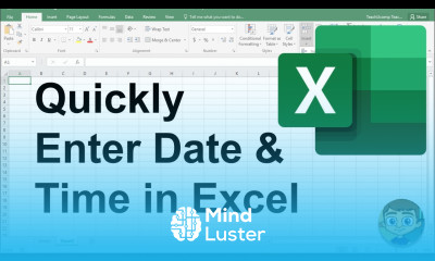 Quickly Enter Current Date and Time in Excel