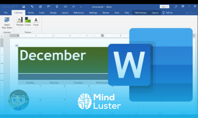 Creating a Calendar in Microsoft Word