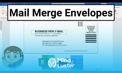Mail Merge Envelopes in Microsoft Word
