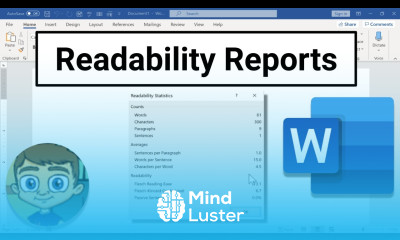 Microsoft Word Readability Reports