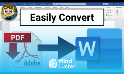 Easily Convert PDFs to Microsoft Word Format