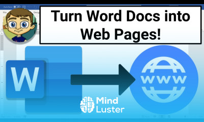 Easily Turn a Word Document into a Webpage