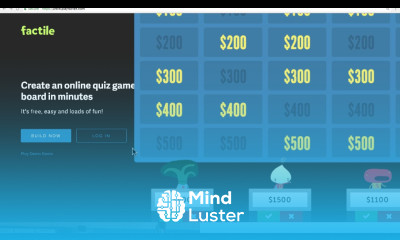 Factile Tutorial Make Your Own Jeopardy Games