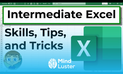 Intermediate Excel Skills Tips and Tricks Tutorial